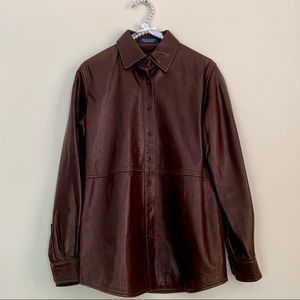 Facconable Leather Barn Jacket Small,  Super Soft!